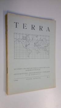 Terra 1946 n:o 1-4 : Suomen maantieteellisen seuran aikakauskirja