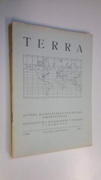 Terra 1946 n:o 1-4 : Suomen maantieteellisen seuran aikakauskirja