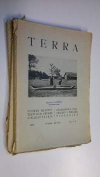Terra 1930 n:o 1-4 : Suomen maantieteellisen seuran aikakauskirja