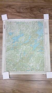 Mujejärvi / Mujezerski 1:200000 (venäjänkielinen)