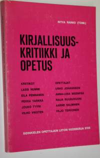 Kirjallisuuskritiikki ja opetus