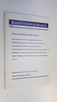 Kriittinen katsaus 2/1995