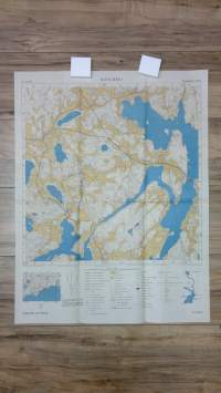 Koisjärvi 1:20000 n:o 2041 02