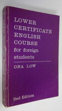 Lower certificate english course for foreign students