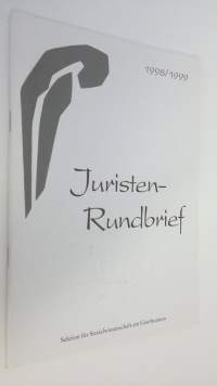 Juristen-Rundbrief 1998/1999