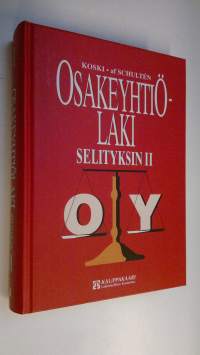 Osakeyhtiölaki selityksin 2, Luvut 9-17