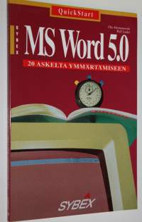 Quickstart: MS WORD 5.0 : 20-vaiheinen pikakurssi