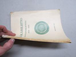 Jääkäriliitto 10-vuotiskautena 1918-1928 - Katsaus Jääkärien keskinäisen toiminnan vaiheisiin 10-vuotiskautena