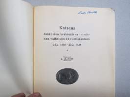 Jääkäriliitto 10-vuotiskautena 1918-1928 - Katsaus Jääkärien keskinäisen toiminnan vaiheisiin 10-vuotiskautena