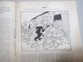 Poppoo 1943 nr 2 - Hymylukemisto -pila- ja ajanvietelukemisto, kuvitusta mm. Erkki Tanttu