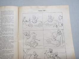 Poppoo 1943 nr 2 - Hymylukemisto -pila- ja ajanvietelukemisto, kuvitusta mm. Erkki Tanttu