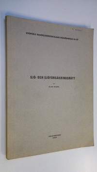 Sjö- och sjöförsäkringsrätt