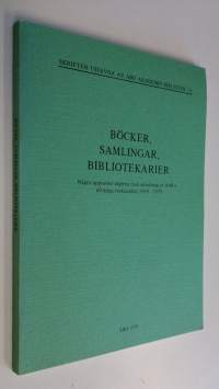 Böcker, samlingar, bibliotekarier : några uppsatser utgivna med anledning av ÅAB:s 60-åriga verksamhet 1919-1979