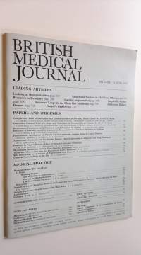 British Medical Journal 28 June 1975 Volume 2 No. 5973