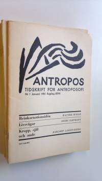 Antropos 1981 : Tidskrift för antroposofi - Nr. 1-10 Januari-December 1981 Årgång XXVII