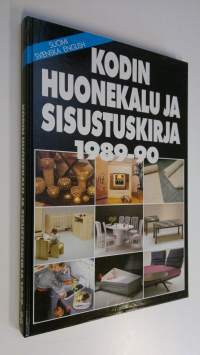 Kodin huonekalu- ja sisustuskirja 1989-90 (ERINOMAINEN)