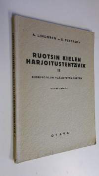 Ruotsinkielen harjoitustehtäviä 2, Keskikoulun yläastetta varten