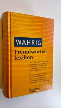 Wahrig Fremdwörterlexikon 2