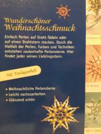 Weihnachtliche Perlensterne - Mit farbigem Vorlagenheft