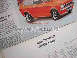 Opel Kadett City -myyntiesite
