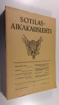 Sotilasaikakauslehti : Upseeriliiton julkaisu vuosikerta 1947