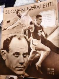 Suomen Kuvalehti 1932 nr 31 Los Angelesin olympialaiset, Lapualla, eduskuntatalon veistokset