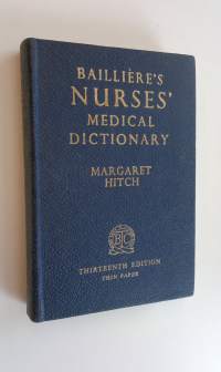 Bailliere&#039;s Nurses&#039; Medical Dictionary