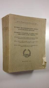 Suomen metsätieteellisen seuran 25-vuotisjuhlajulkaisu (numeroitu)