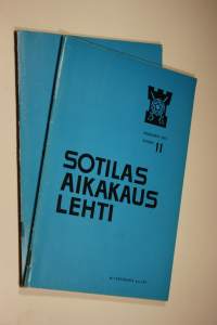 Sotilasaikakauslehti nro 10-11/1974 : Upseeriliiton julkaisu