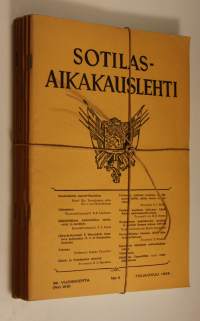 Sotilasaikakauslehti nro 3-8/1958 : Upseeriliiton julkaisu