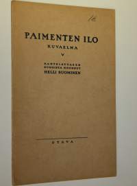 Paimenten ilo : kuvaelma : Kantelettaren runoista