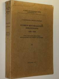 Suomen historiallinen bibliografia 1926-1950 = Finsk historisk bibliografi 1926-1950 = Bibliographie historique finlandaise 1926-1950 2