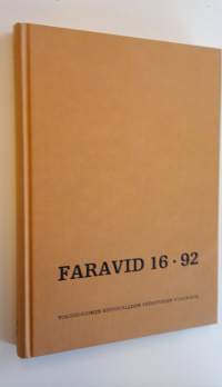 Faravid 16 / 1992: Pohjois-Suomen historiallisen yhdistyksen vuosikirja