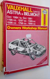 Vauxhall Astra and Belmont owners workshop manual - Models covered : Vauxhall Astra, Belmont and Astra Belmont hatchback, saloon &amp; estate, including special/limit...