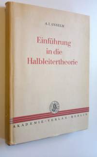 Einfuhrung in die Halbleitertheorie