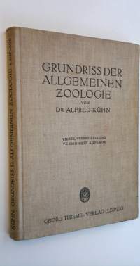 Grundriss der allgemeinen zoologie