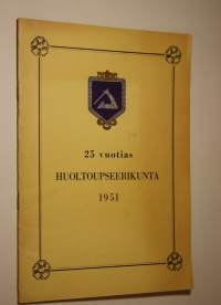 25 vuotias Huoltoupseerikunta 1951