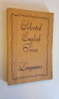 Selected English Prose