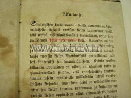 Ruotsinkieli-Oppi Sohlbergin ruotsinkieliopin mukaan suomennettu (1862 Kuopio, P. Aschanin ja Kumpp. kirjapaino)