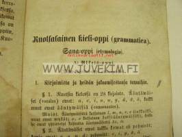 Ruotsinkieli-Oppi Sohlbergin ruotsinkieliopin mukaan suomennettu (1862 Kuopio, P. Aschanin ja Kumpp. kirjapaino)