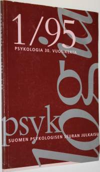 Psykologia 1/1995 : tiedepoliittinen aikakauslehti