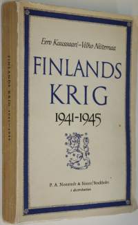 Finlands krig 1941-1945 : lantstridskraternas operationer