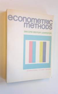 Econometric methods - international student edition