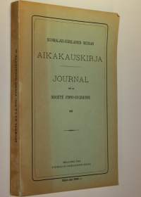 Suomalais-ugrilaisen seuran aikakauskirja 60 = Journal de la societe finno-ougrienne 60