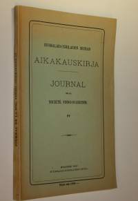 Suomalais-ugrilaisen seuran aikakauskirja 59 = Journal de la societe finno-ougrienne 59