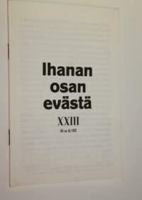 Ihanan osan evästä XXIII nro 8/82