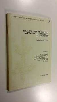 Koivusekoituksen vaikutus kuusikon rakenteeseen ja kehitykseen = Effect of an admixture of birch on the structure and development of Norway spruce stands