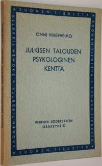 Julkisen talouden psykologinen kenttä