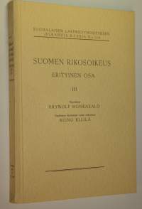 Suomen rikosoikeus : erityinen osa 3