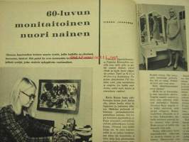 Kotiliesi 1968 nr 2, Tammikuu Kotilieden morsiuskruunuja lainataan edelleen, Krooniset sairaat lapset on unohdettu, Annikki Suviranta tutkija-perheenäiti,